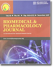 Biomedical and Pharmacology Journal  Oriental Scientific Publishing
